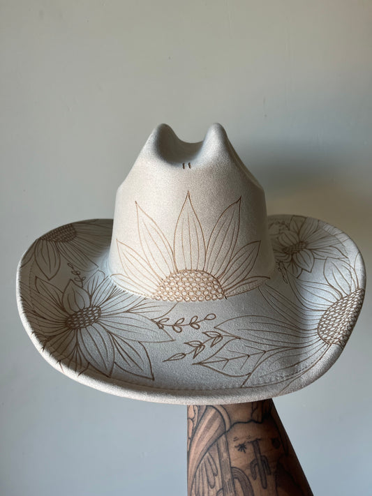 Sunflower Vibes Cowboy Hat